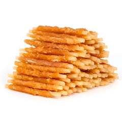 mon2sun chicken-wrapped codfish sticks shown as a protein-packed training reward