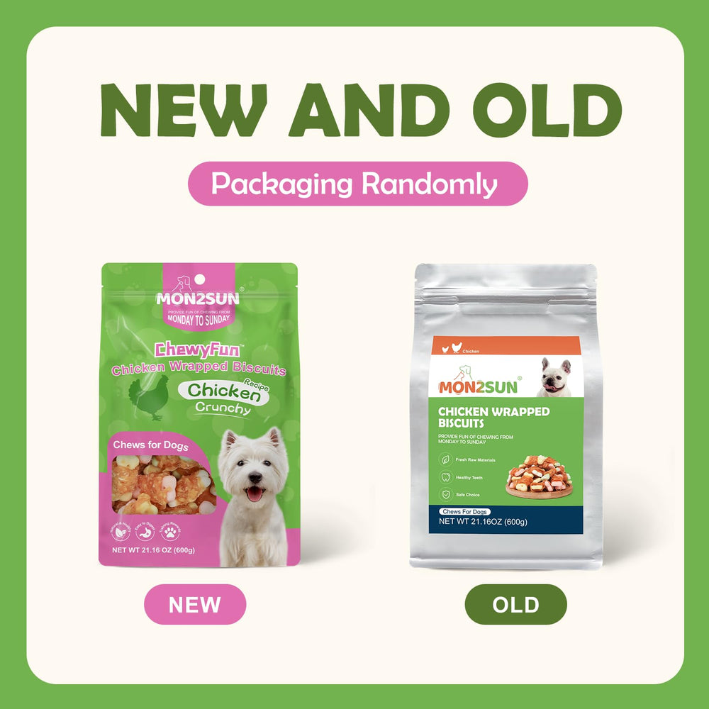 MON2SUN dog treats support coat health and vitality.