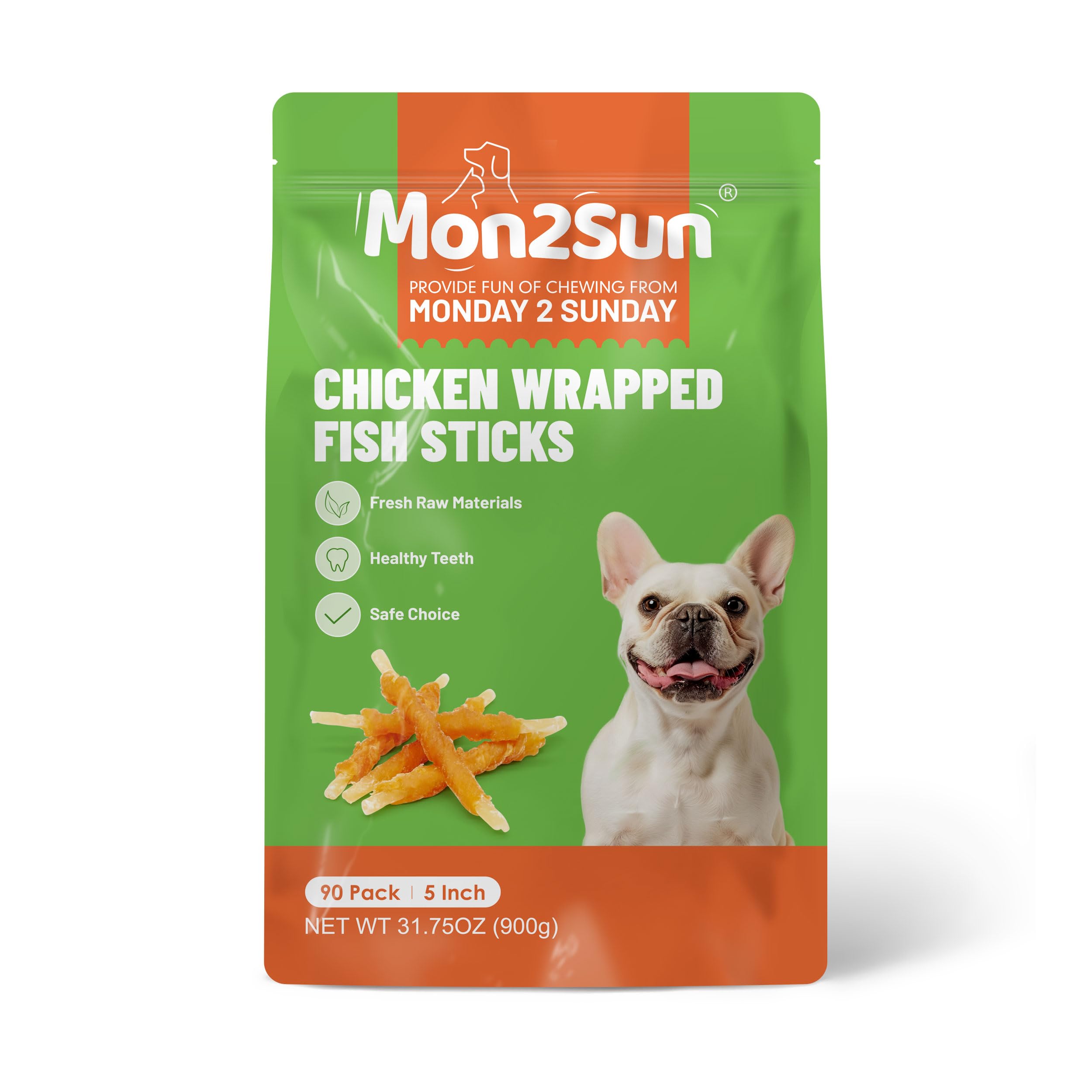 mon2sun odor-sealed packaging preserves flavor and freshness