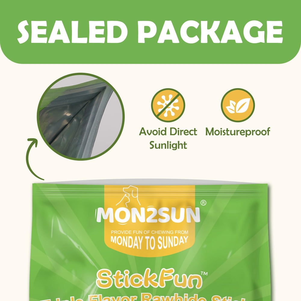 MON2SUN chew session image depicts engaging treats for training rewards.
