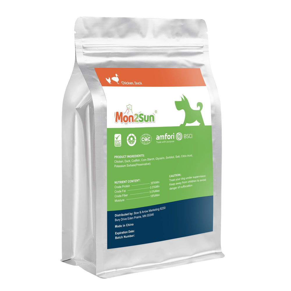 MON2SUN brand logo with nutrition info for trustworthy snack choice