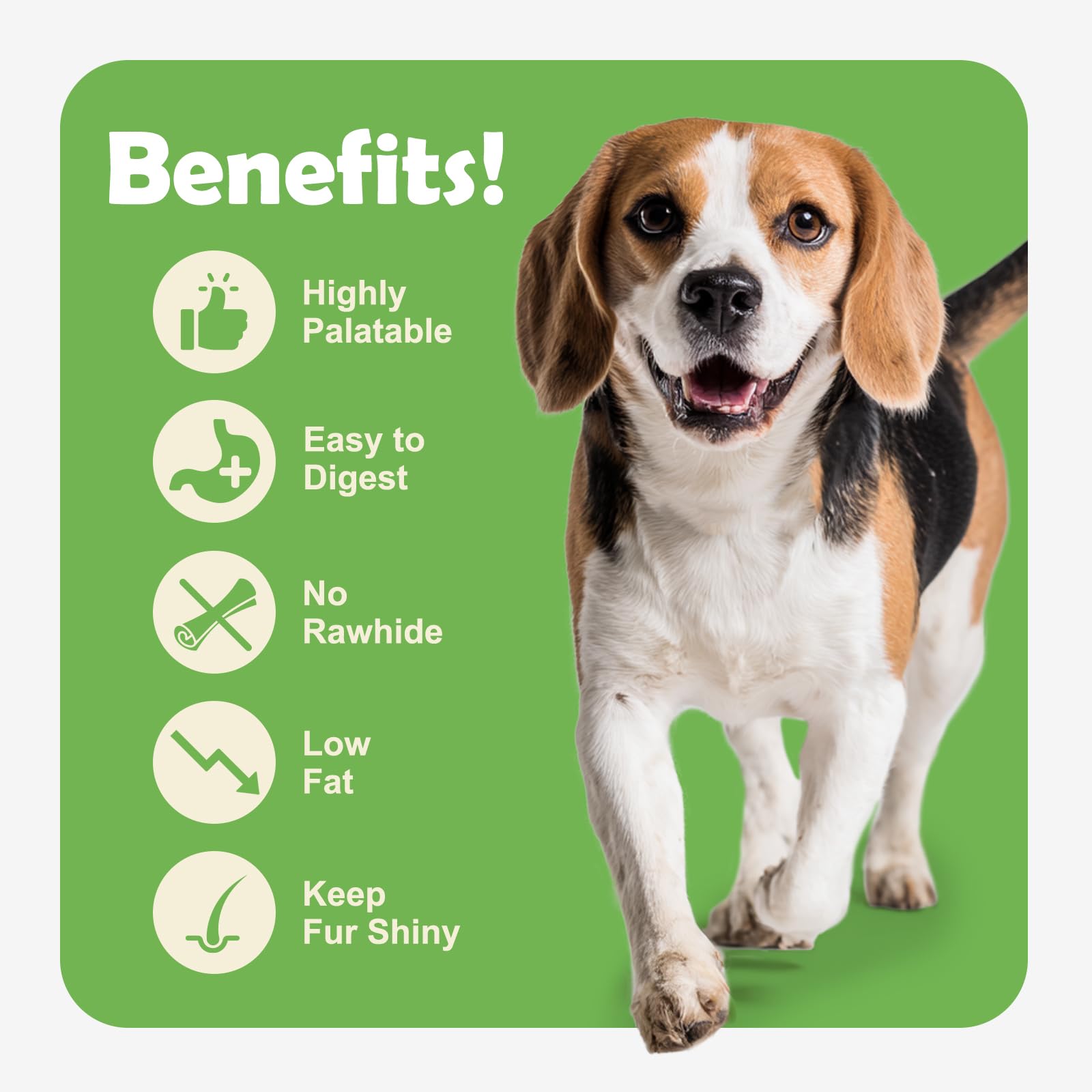 MON2SUN triple flavor dog treats perfect for training rewards.
