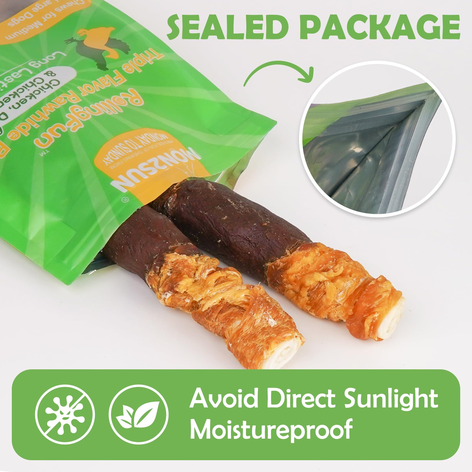 MON2SUN packaging with four sticks hints at variety and value