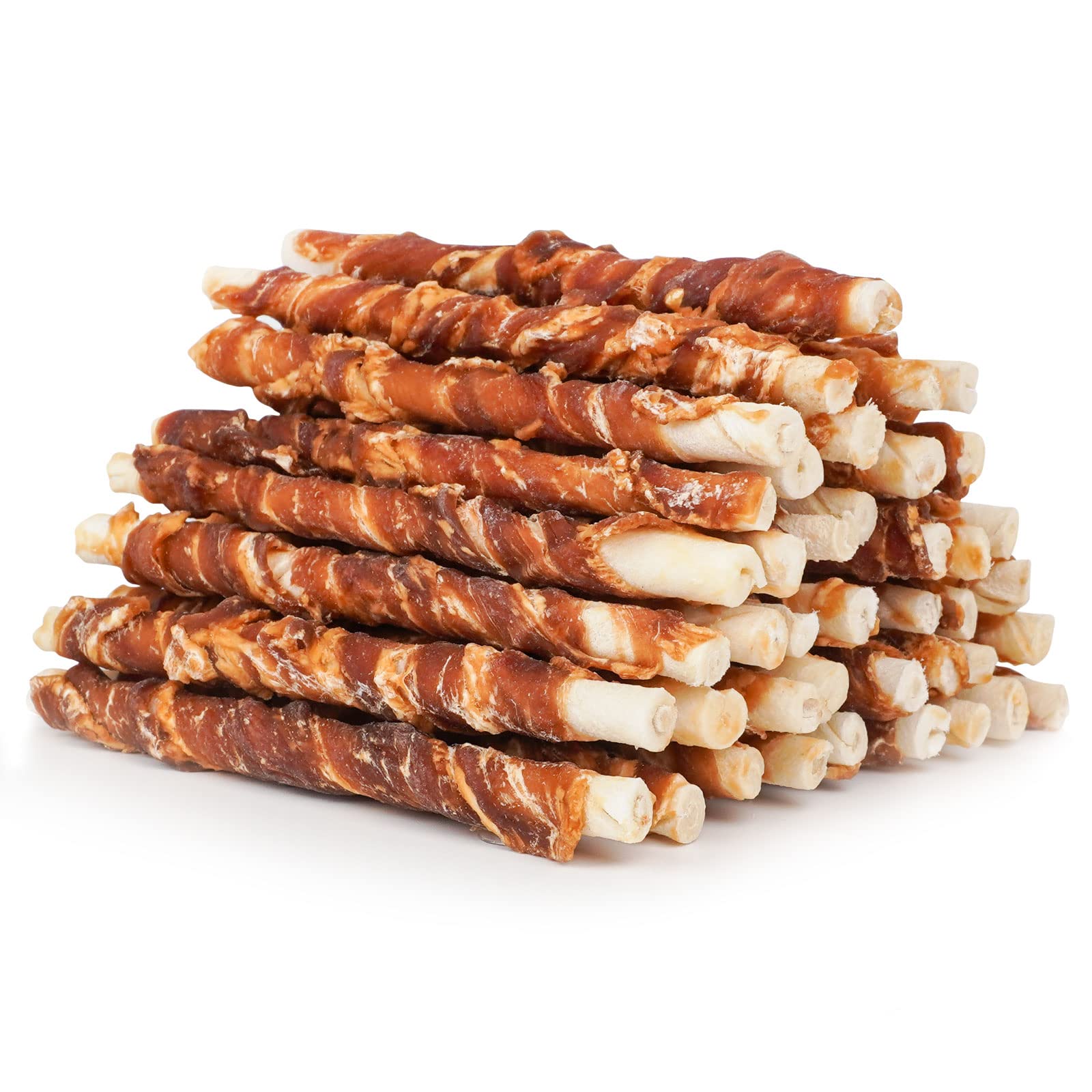 MON2SUN 5-inch duck-wrap rawhide for puppies in a small-mouth chew scenario