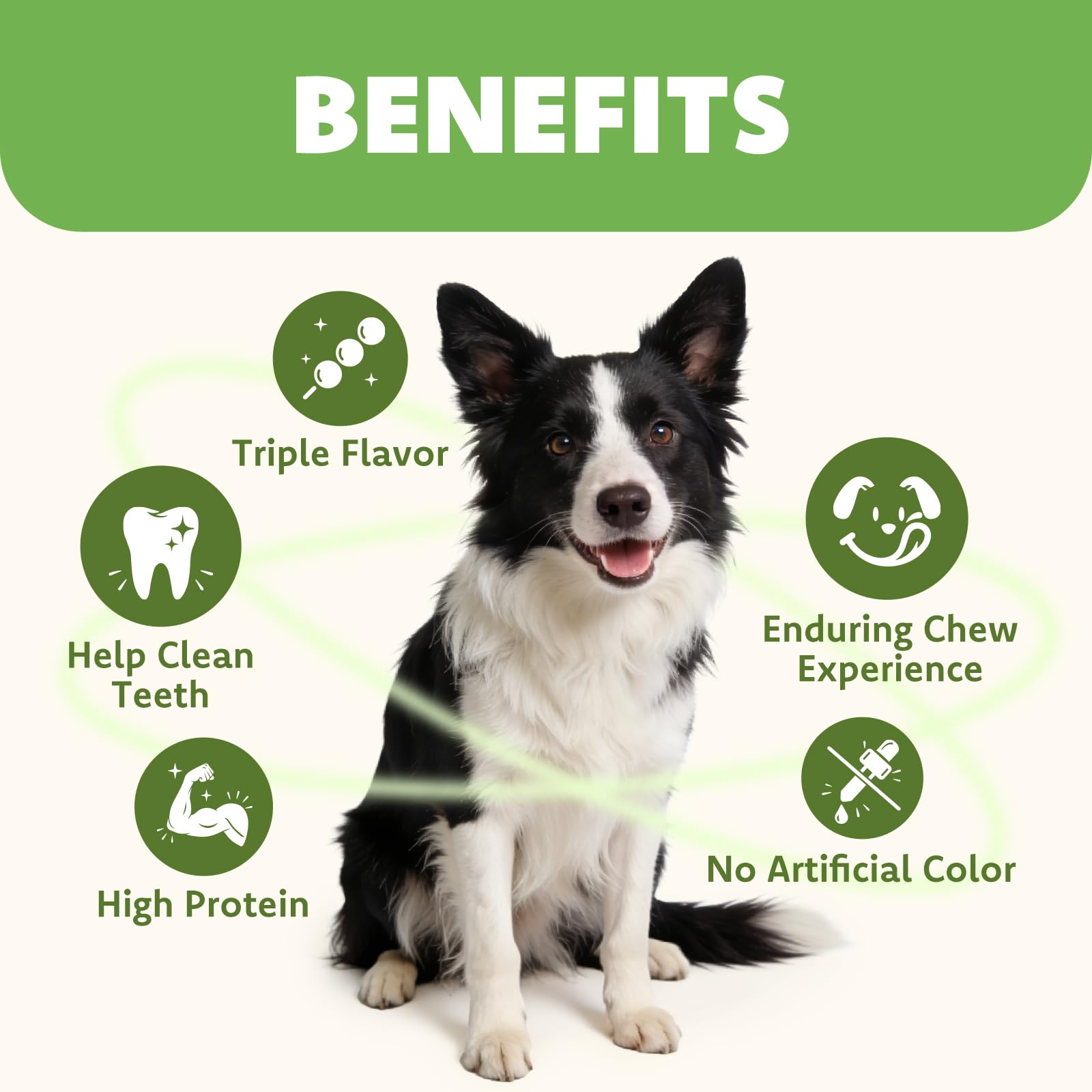 MON2SUN long-lasting chew helps keep dogs engaged during playtime or travel