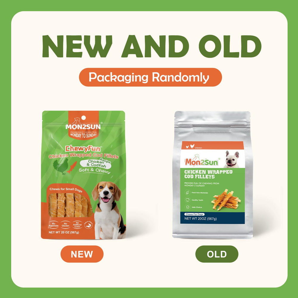 MON2SUN omega-3 cod fillets may support a healthier coat and skin.