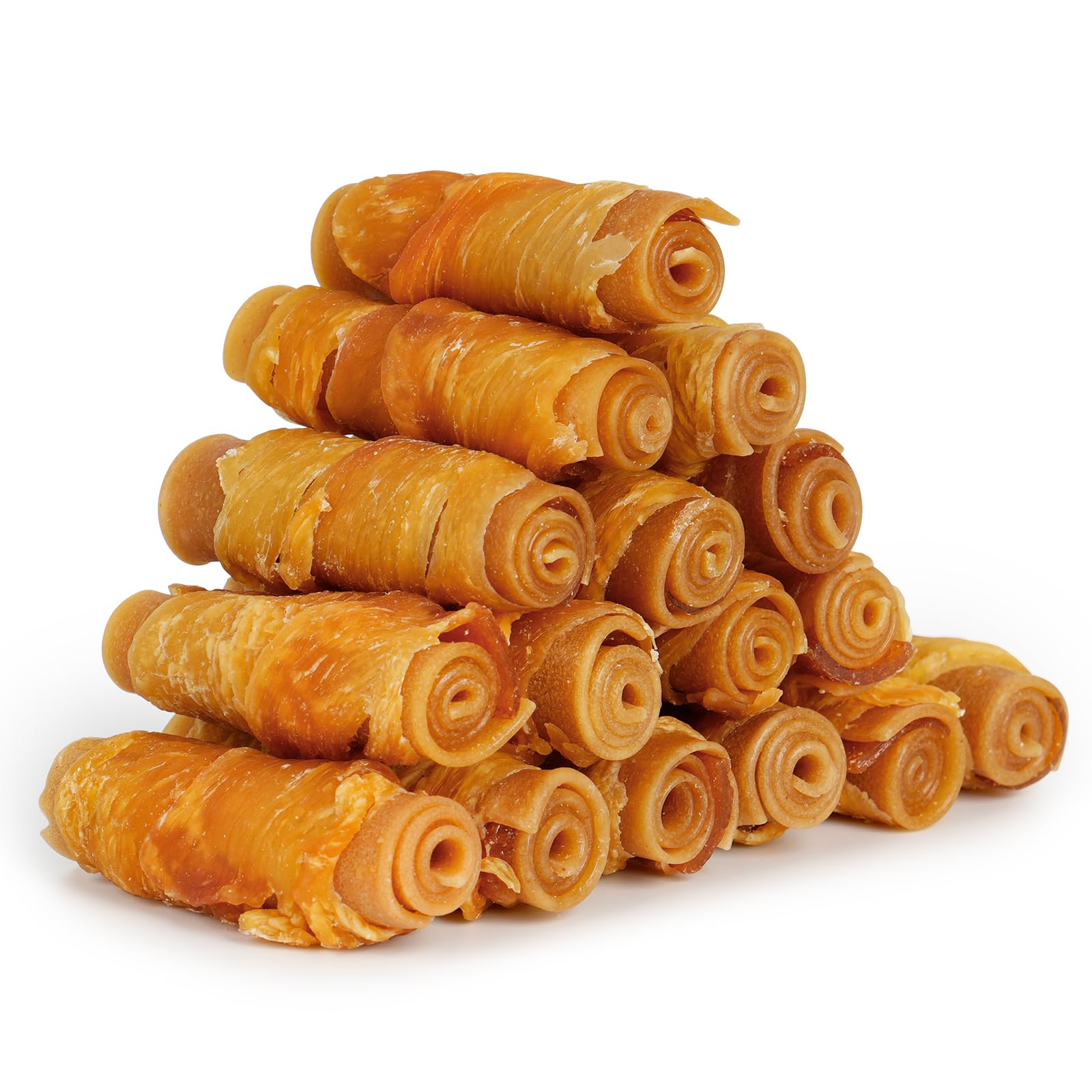 MON2SUN rawhide-free chicken-wrapped rolls for dogs support enjoyable chew time