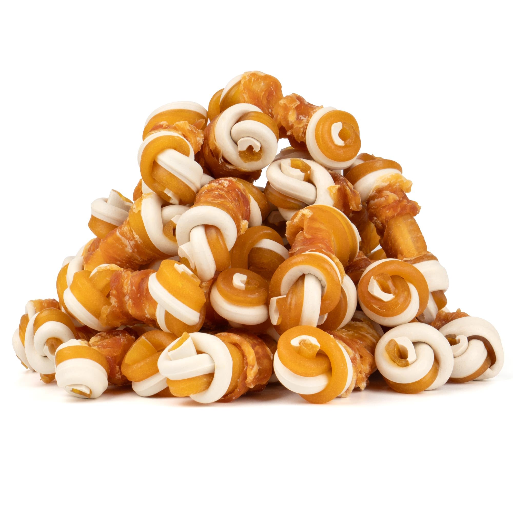 MON2SUN rawhide-free treats for small dogs, 2.5-inch chews ideal for training