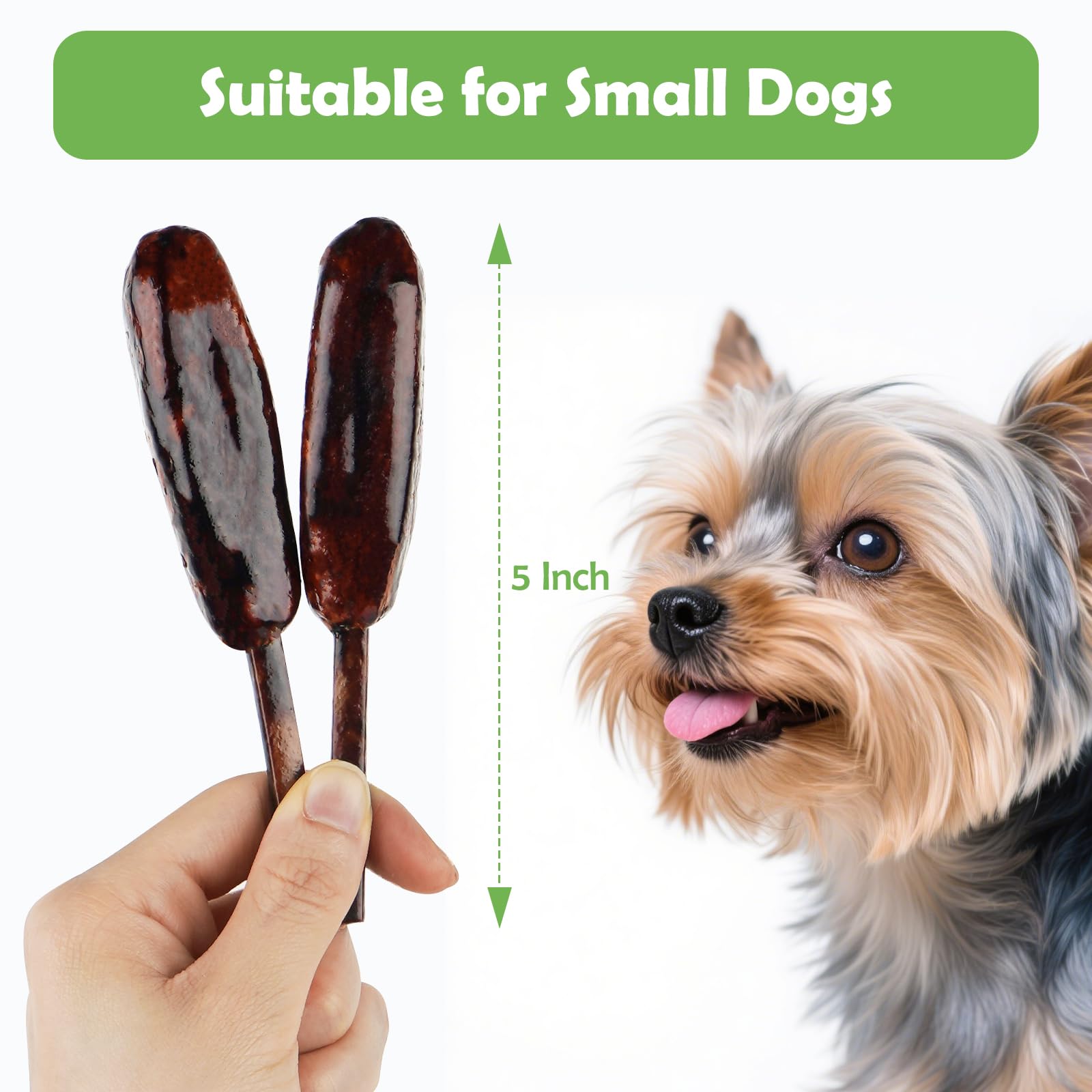 MON2SUN rawhide-free treats – packaging showcases easy digestion.