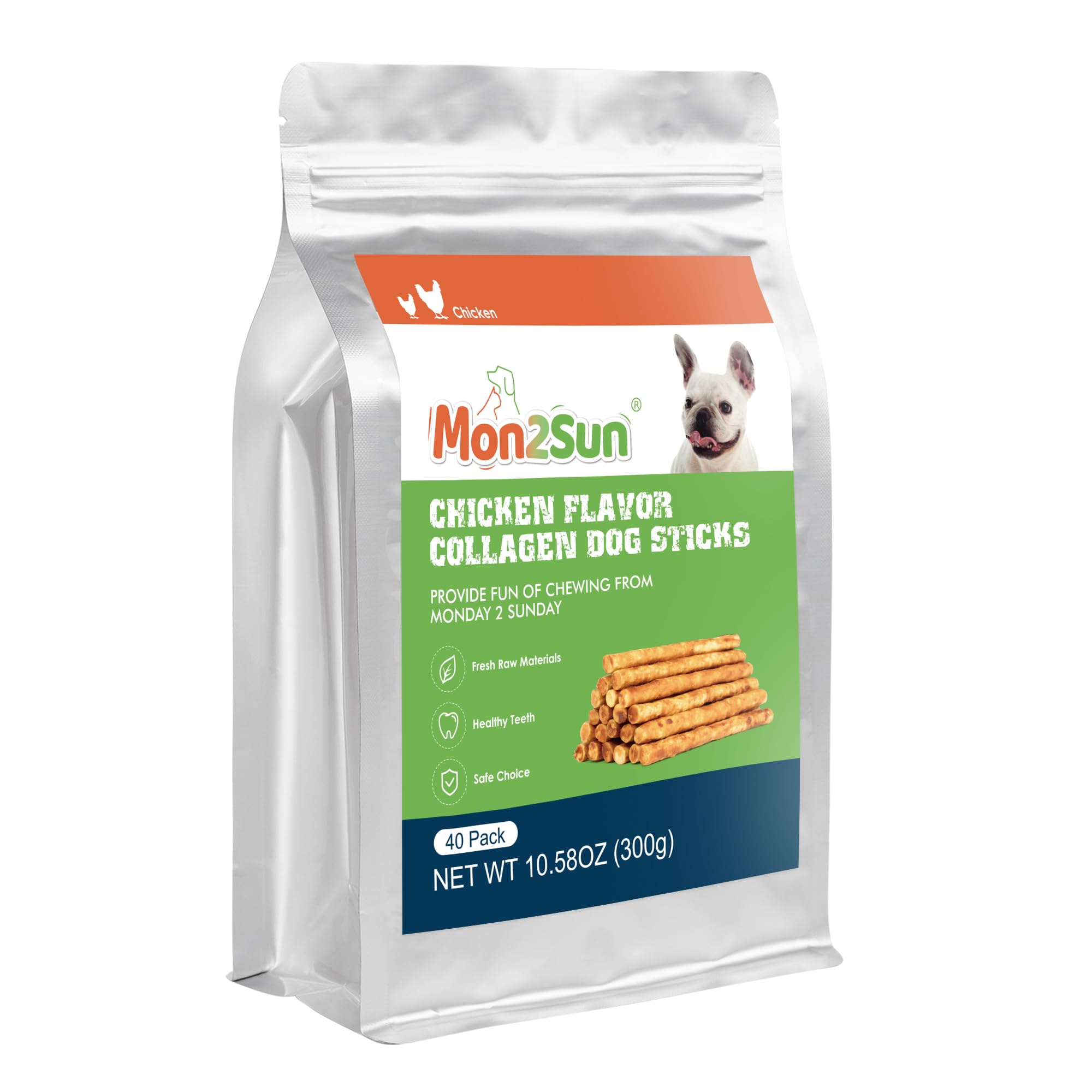 MON2SUN small-dog snack option, low-fat and high-protein treat.