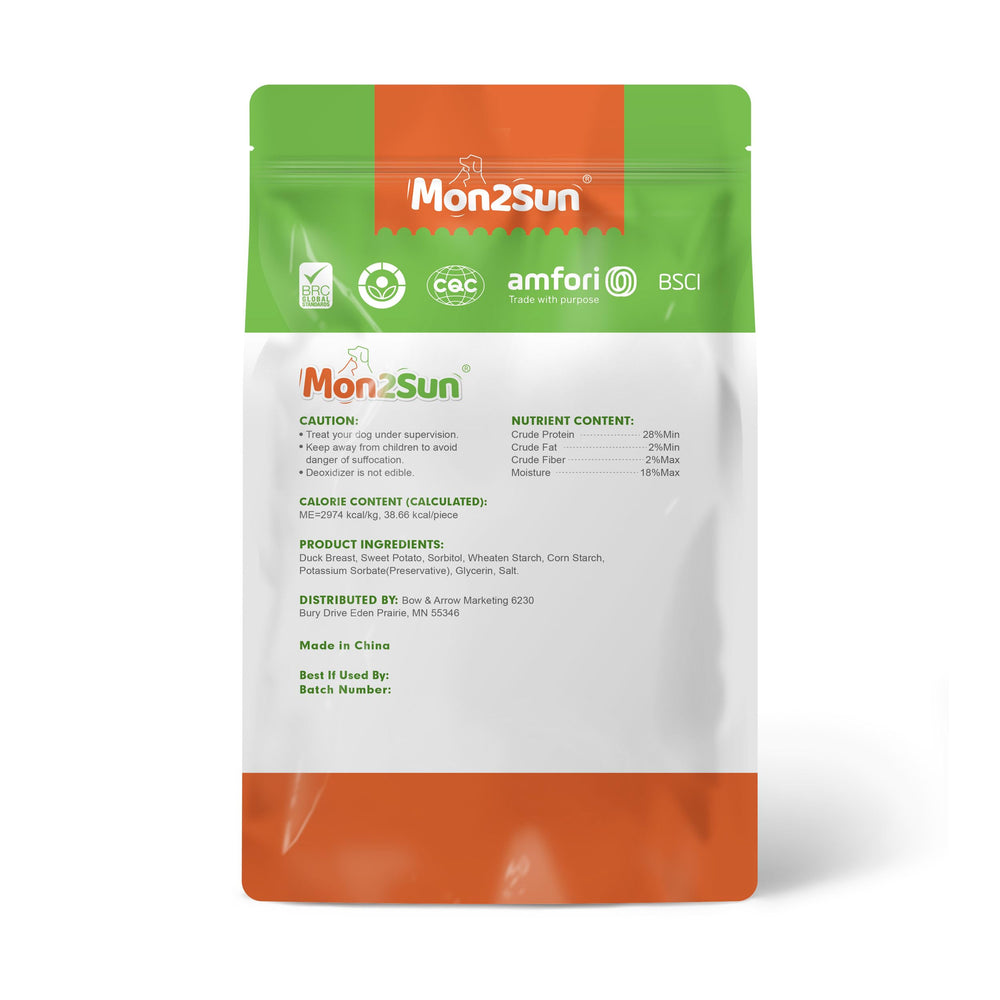 MON2SUN sweet potato ingredient details showing gentle texture