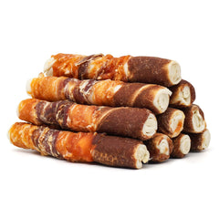 MON2SUN triple flavor 6-inch rawhide chew for medium dogs