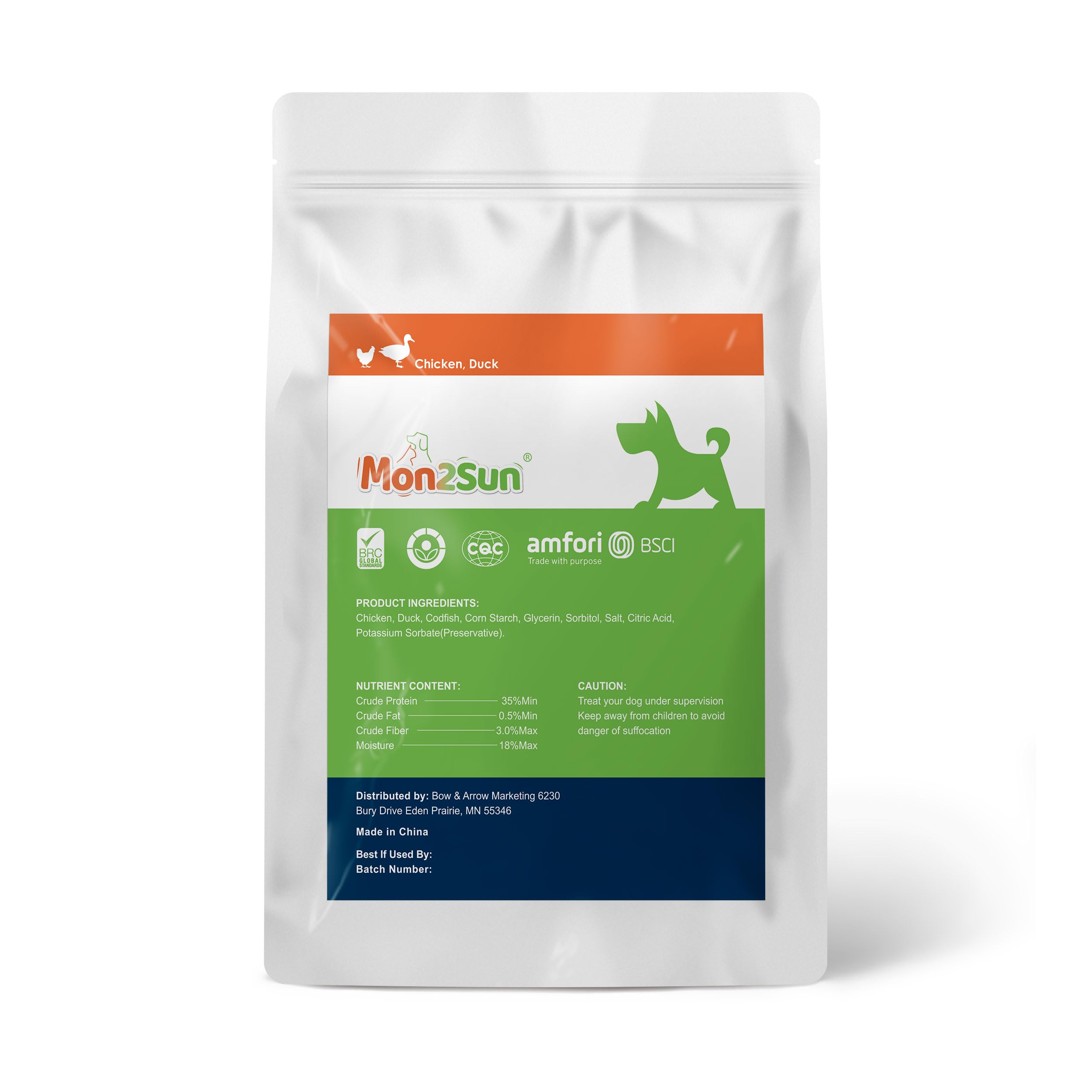 MON2SUN trusted brand with 20+ years in dog treats