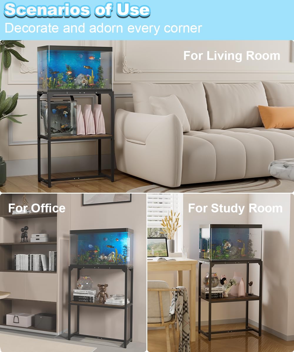 Mondazie stand fits homes and offices as a versatile display and storage rack.