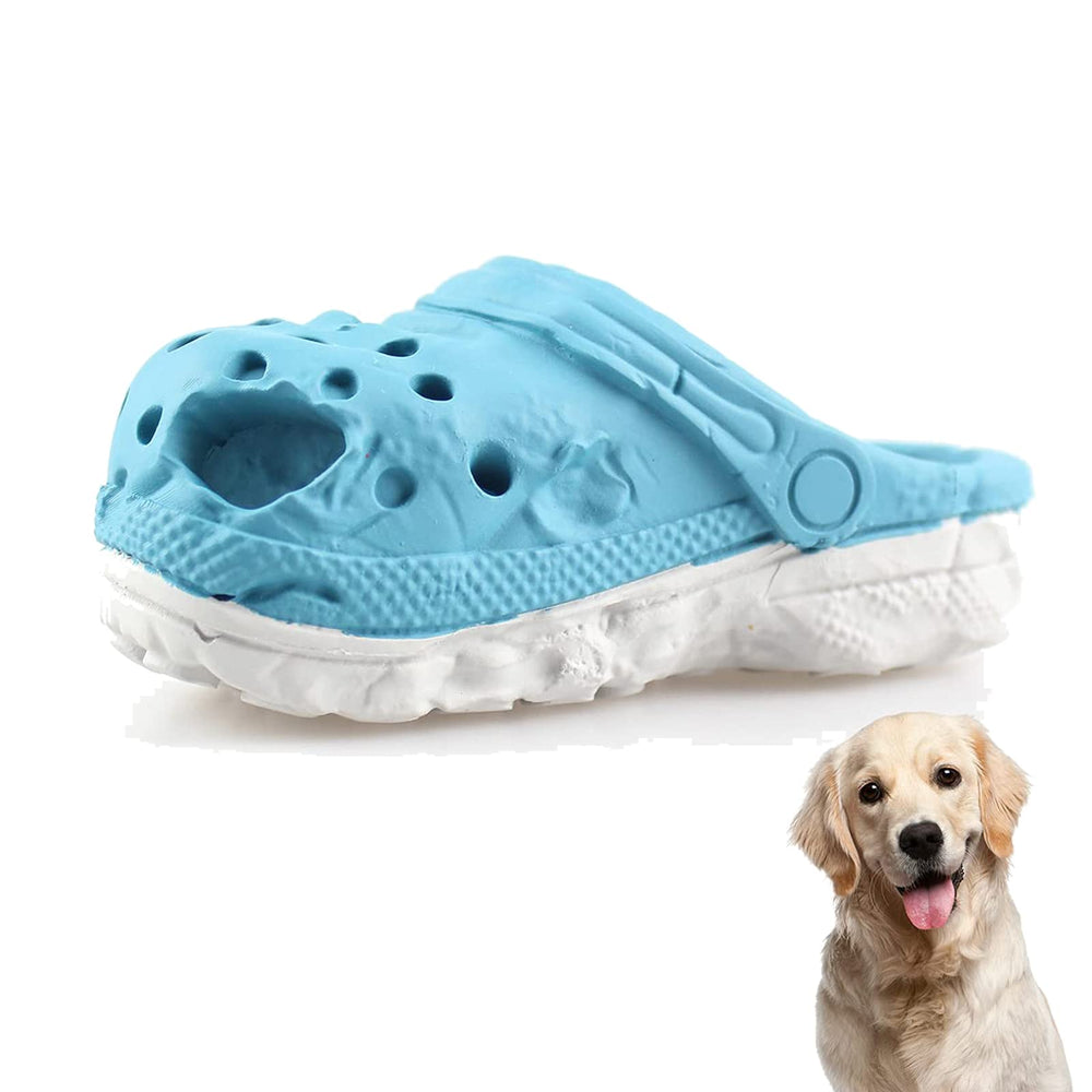 MONDOTOY shoe-shaped dog chew toy helps curb shoe-biting safely