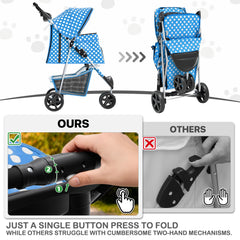 MoNiBloom cup holder keeps drinks reachable during outings.
