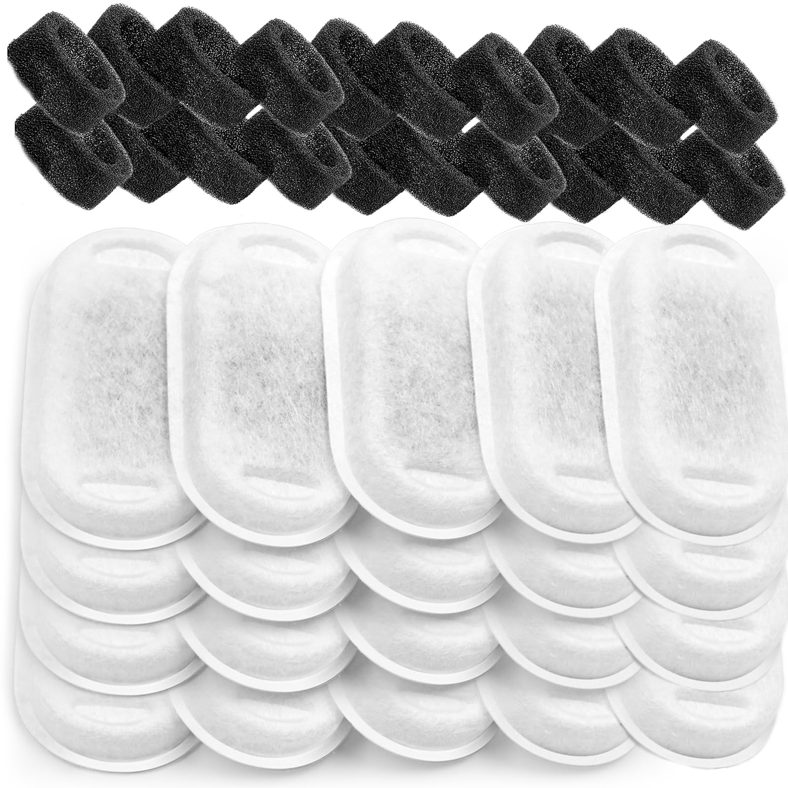 Monsin cat fountain filters package for easy hydration at home