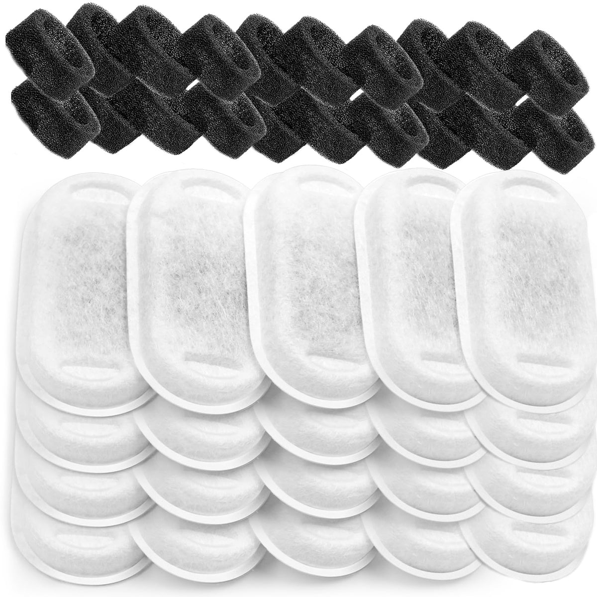 Monsin cat fountain filters package for easy hydration at home