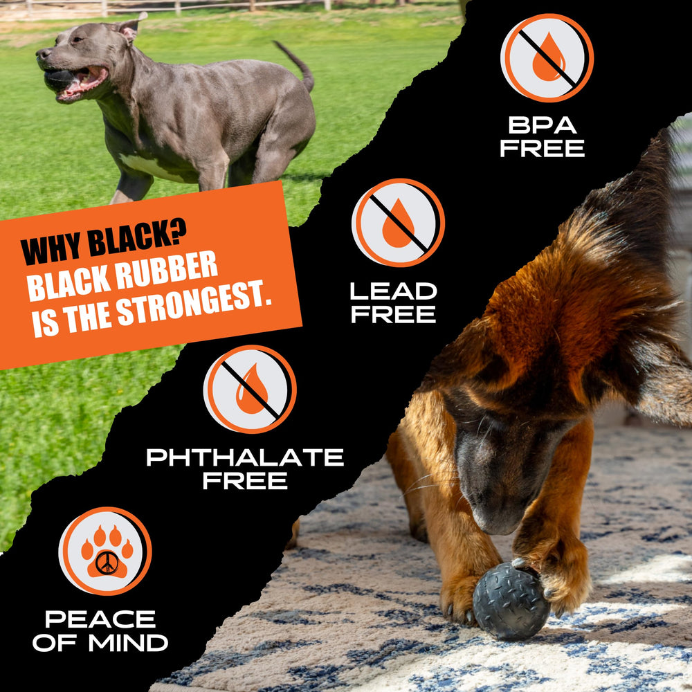Monster K9 Indestructible Ball supports Project K9 Hero with every purchase.