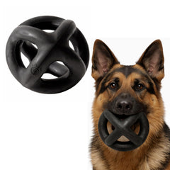 Monster K9 Indestructible Ring Ball with a durable-core for heavy chewers.