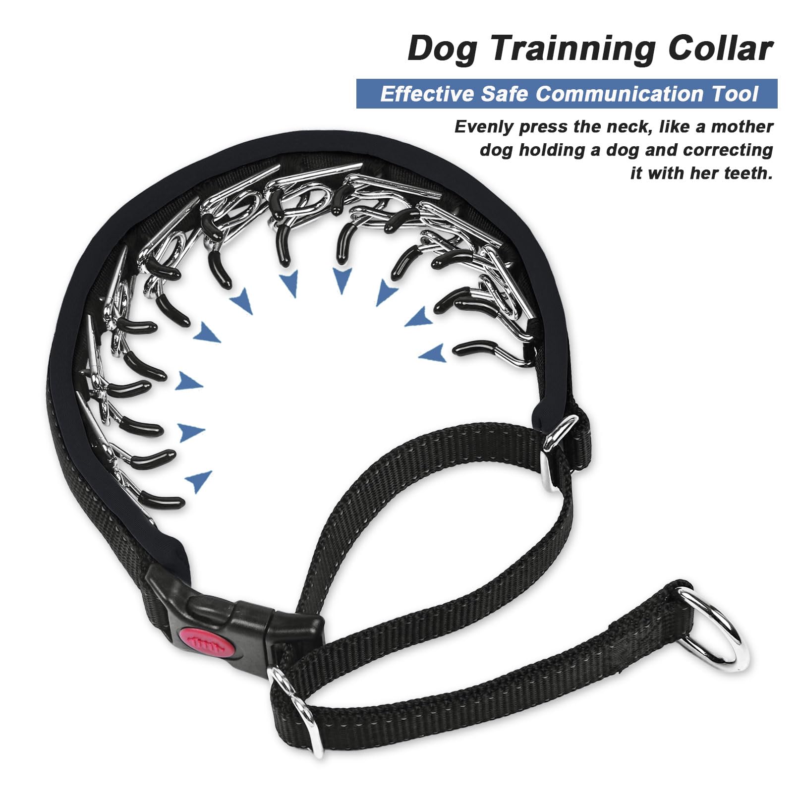 Monstoyo Martingale collar suitable for small to large dogs.