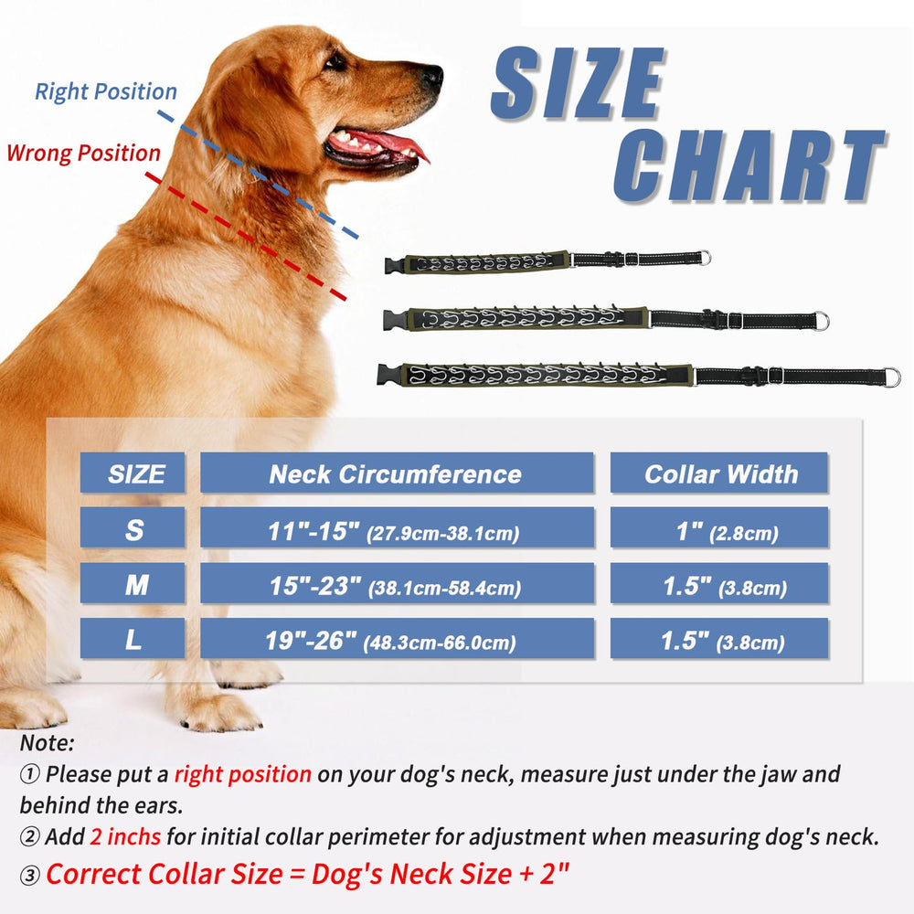 Monstoyo collar with reflective strips for safer evening walks
