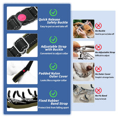 Monstoyo Martingale with soft neoprene padding for comfortable wear