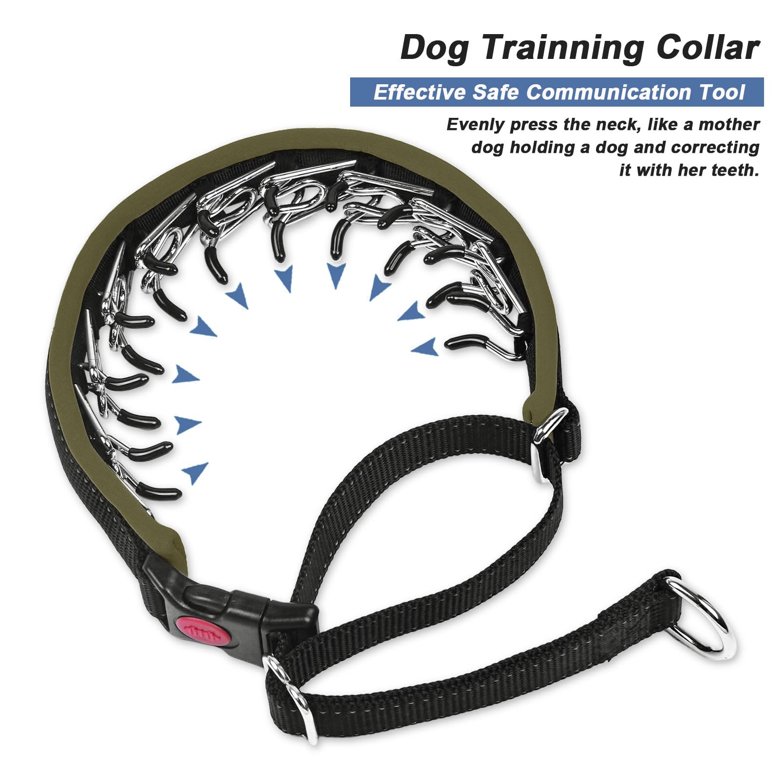 Monstoyo collar supports various sizes with secure closure