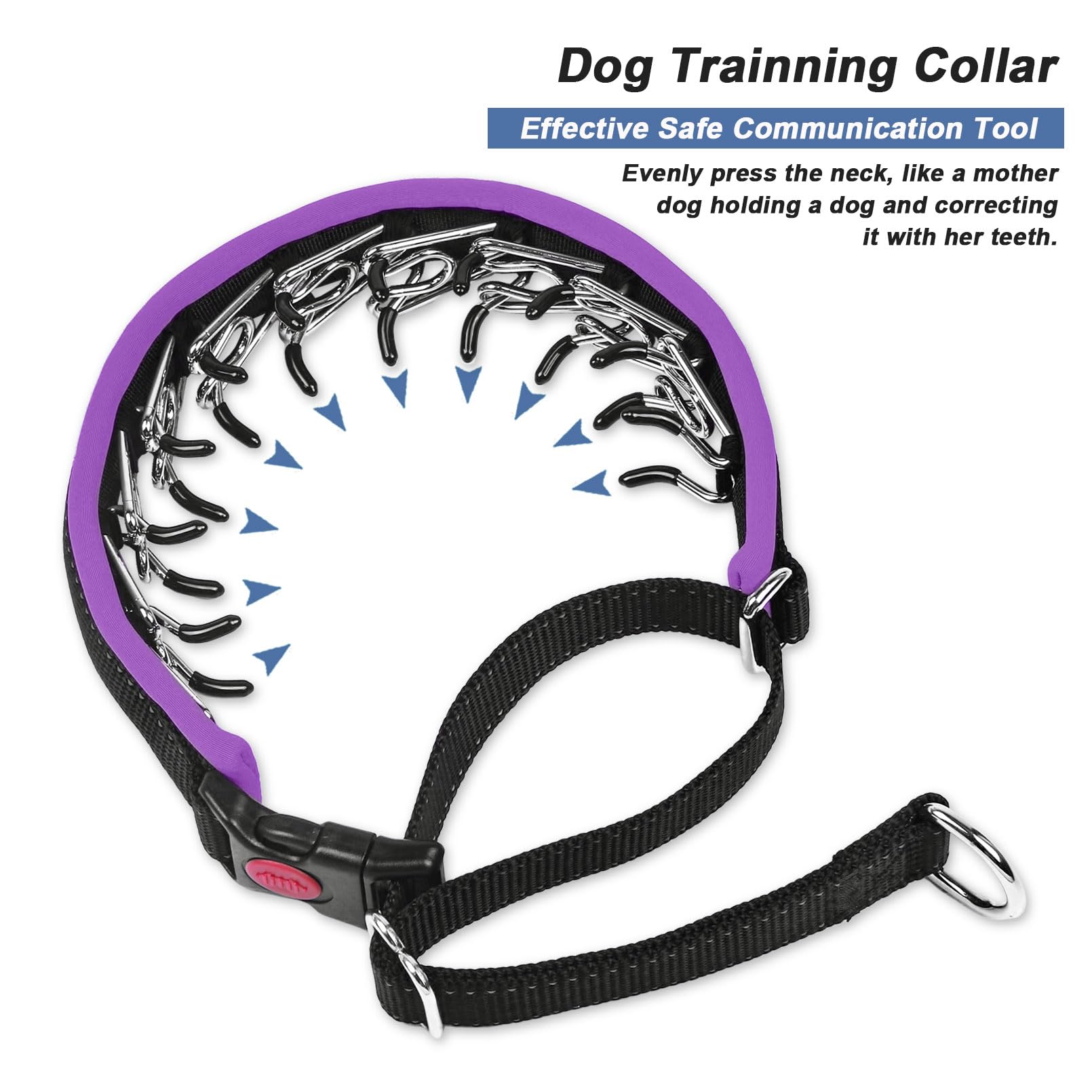 Monstoyo Martingale dog collar large-dog fit for bigger breeds.