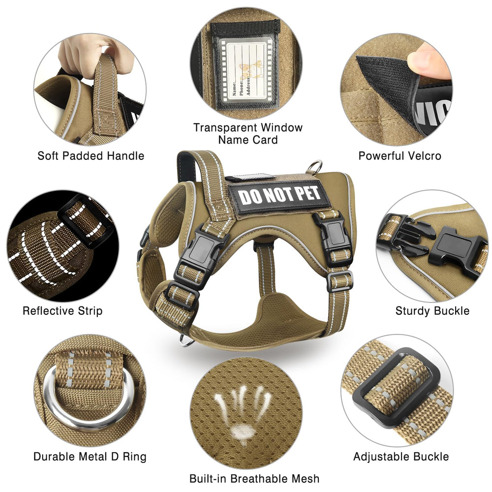 MOOGROU padded back handle enables easy control during active outings