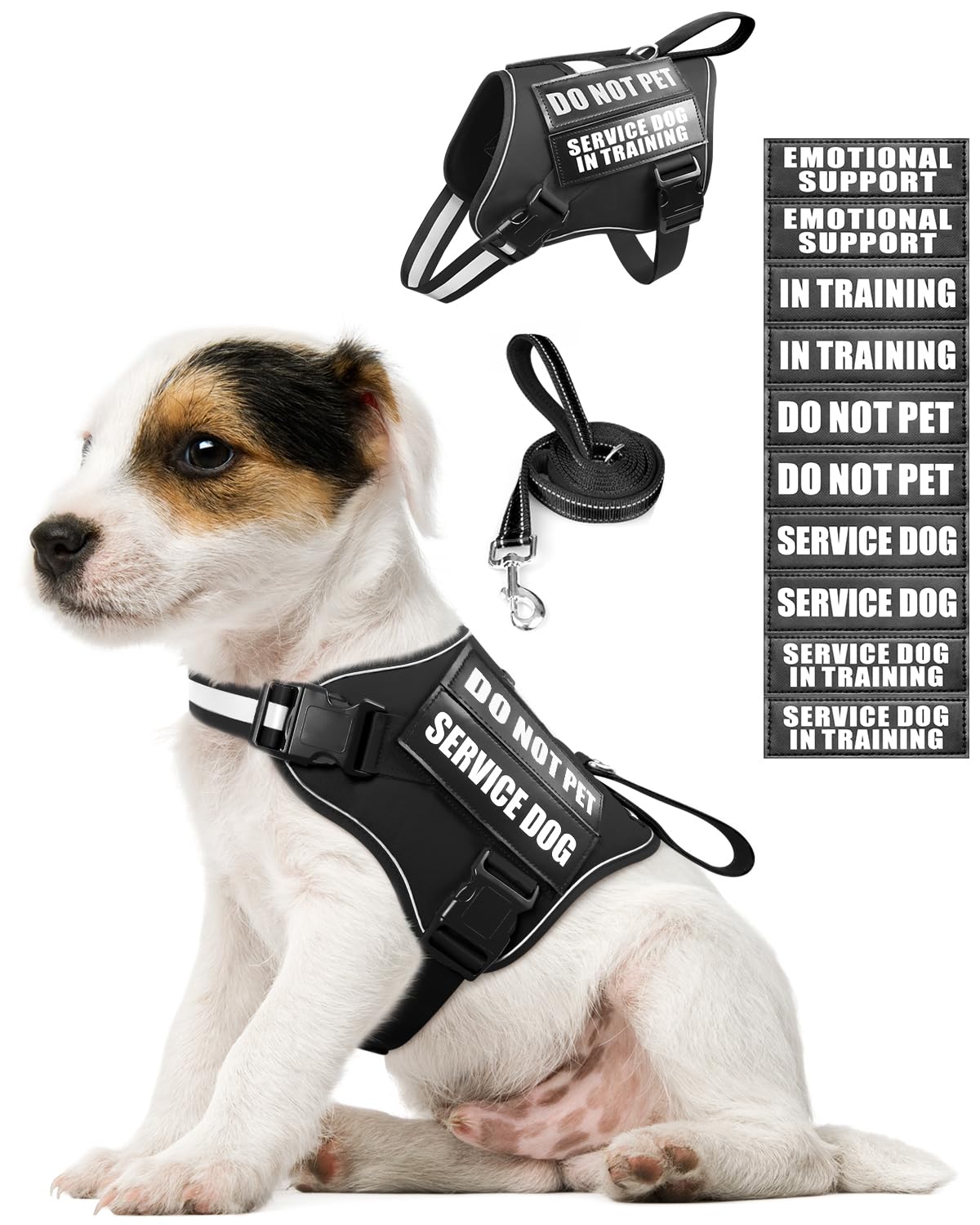 MOOGROU pink XS service dog vest with soft padding for daily comfort