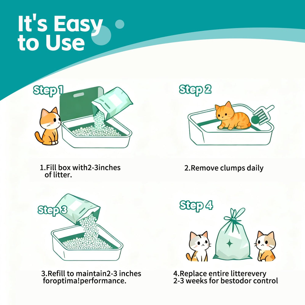 MoonForest Tapioca Cat Litter cassava-based base conveys sustainable litter choice