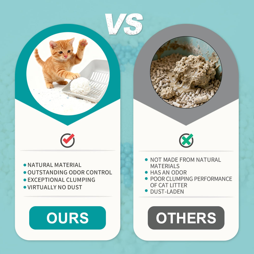 MoonForest Tapioca Litter soft-paws-texture gentle on a cat's paws.