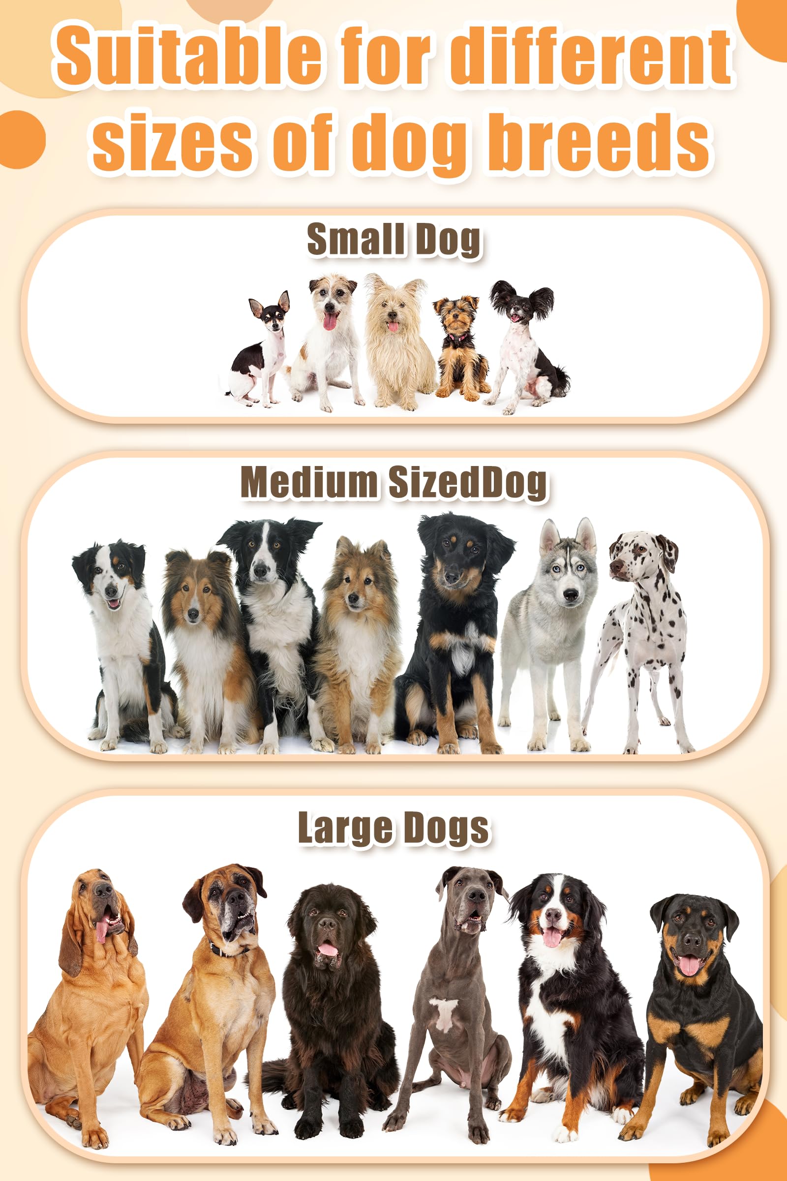 Moonorange 4-pcs set simplifies fetch games and bonding with your dog.
