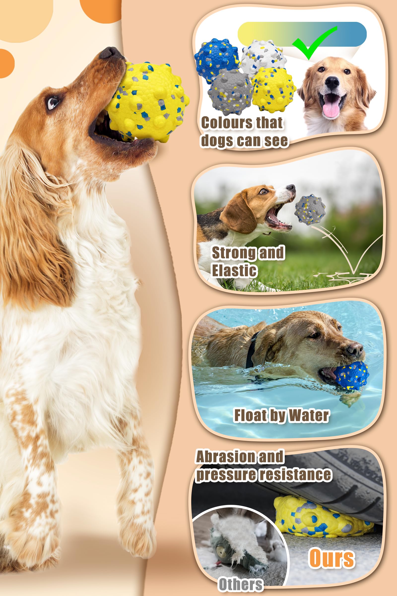 Moonorange durable outdoor balls support extended play and training sessions.