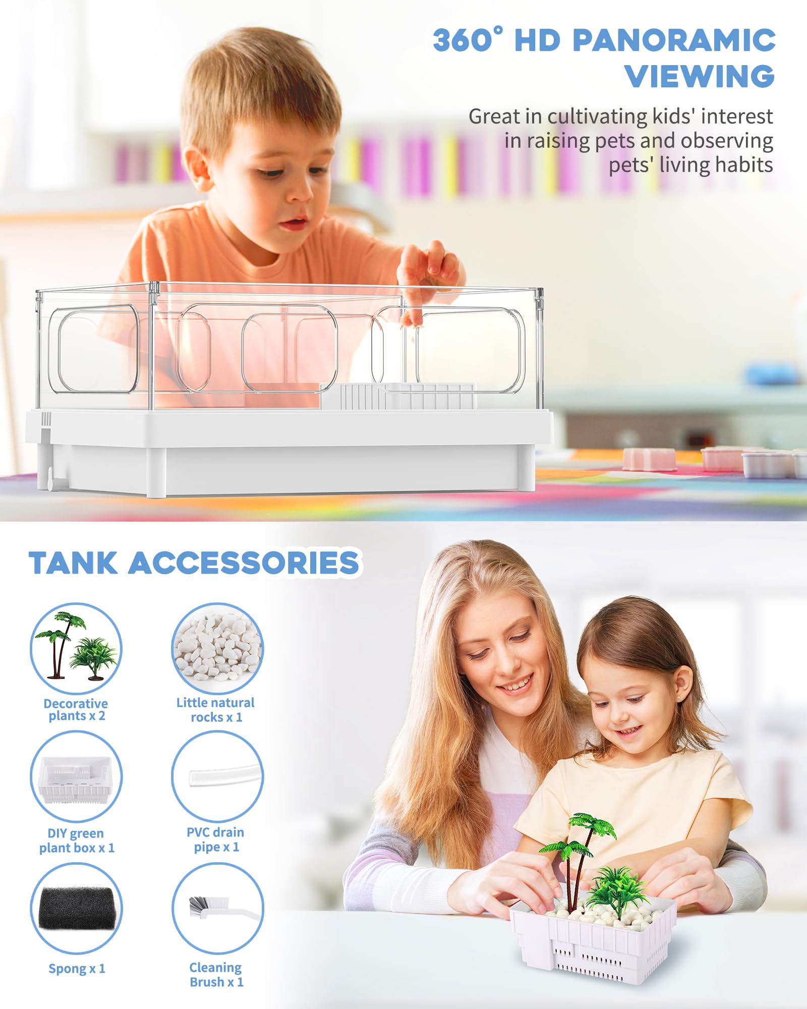MoonOrange all-in-one kit packaging shows included components for quick start.