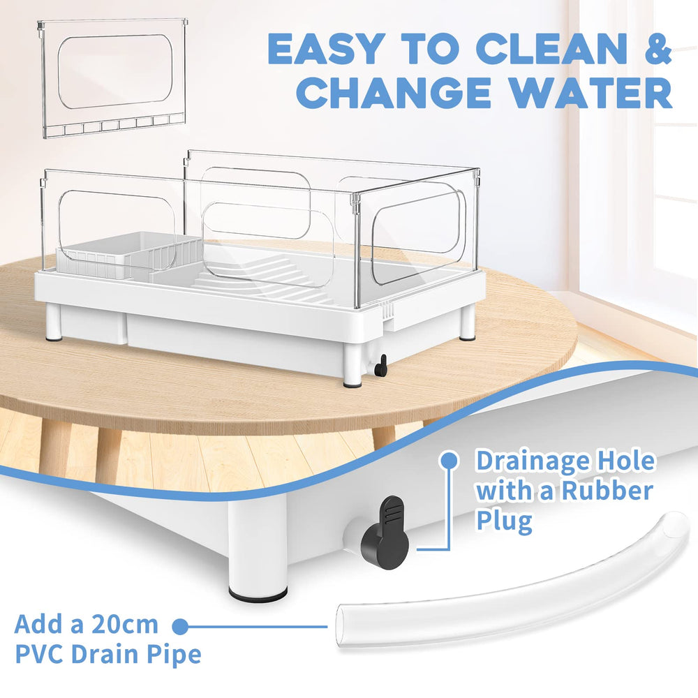 MoonOrange Waterfall Filter with 3-Layer Plates maintains clear water and gentle flow.