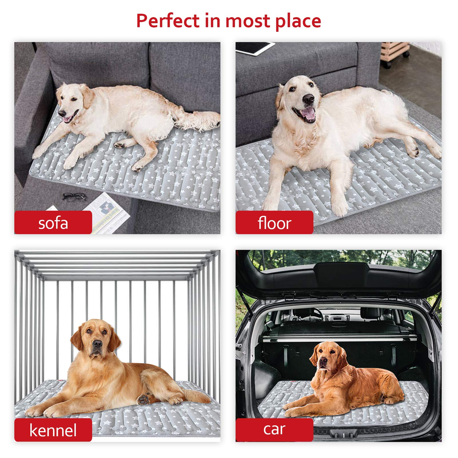 Moonsea crate pad soft breathable fabric for comfortable naps