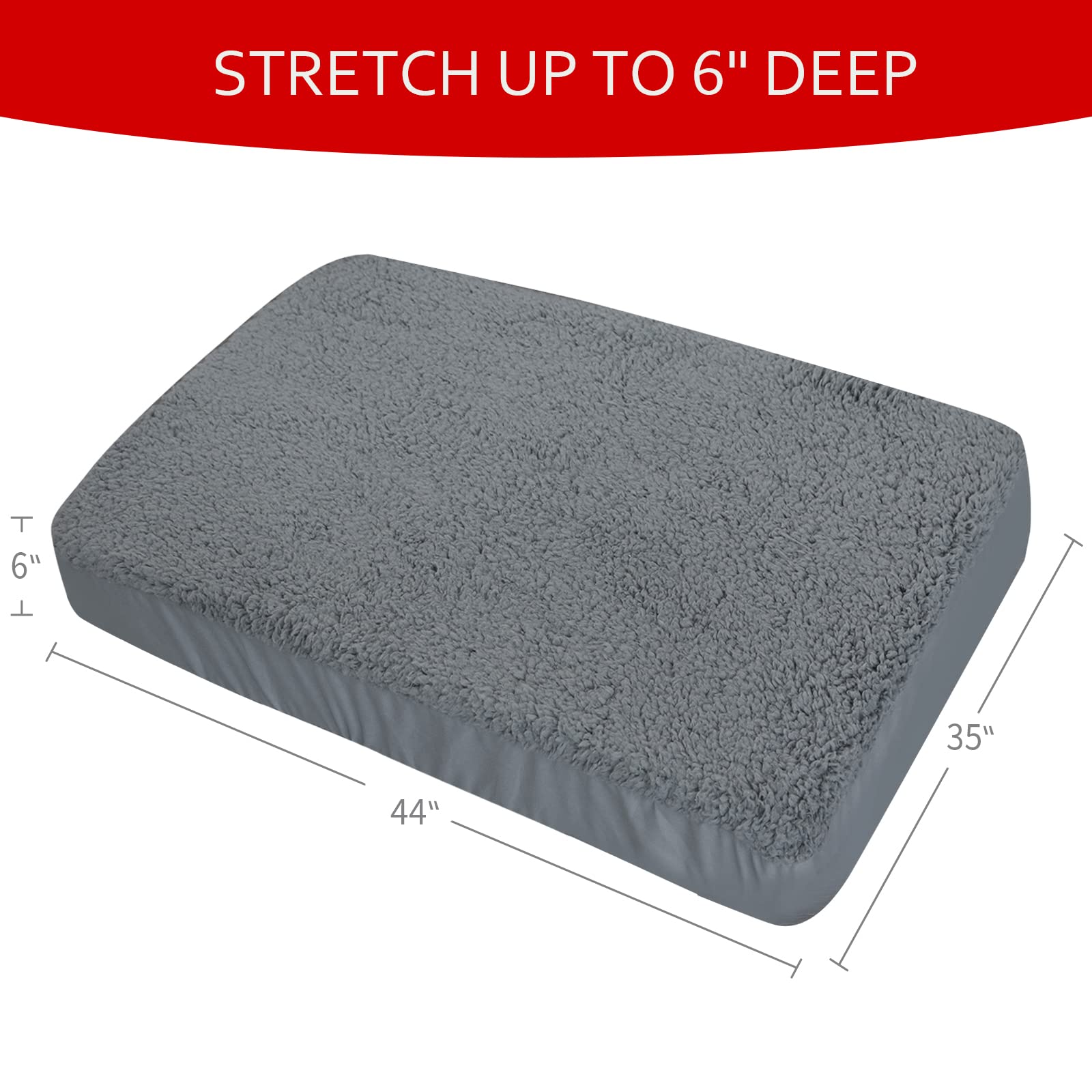Moonsea easy-on-off design for quick cover changes.