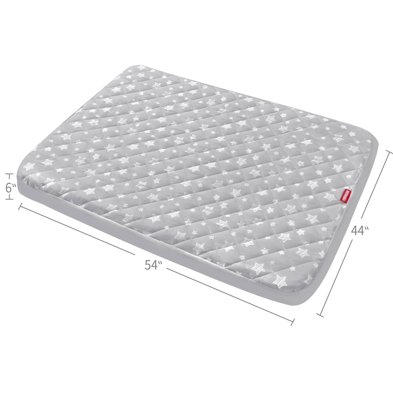 Moonsea waterproof bottom layer prevents leaks and keeps bedding dry