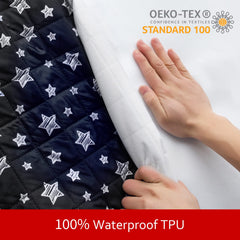Moonsea waterproof bottom layer blocks leaks to protect pet bedding.