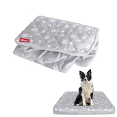 Moonsea waterproof dog bed cover with star print protects bed from spills