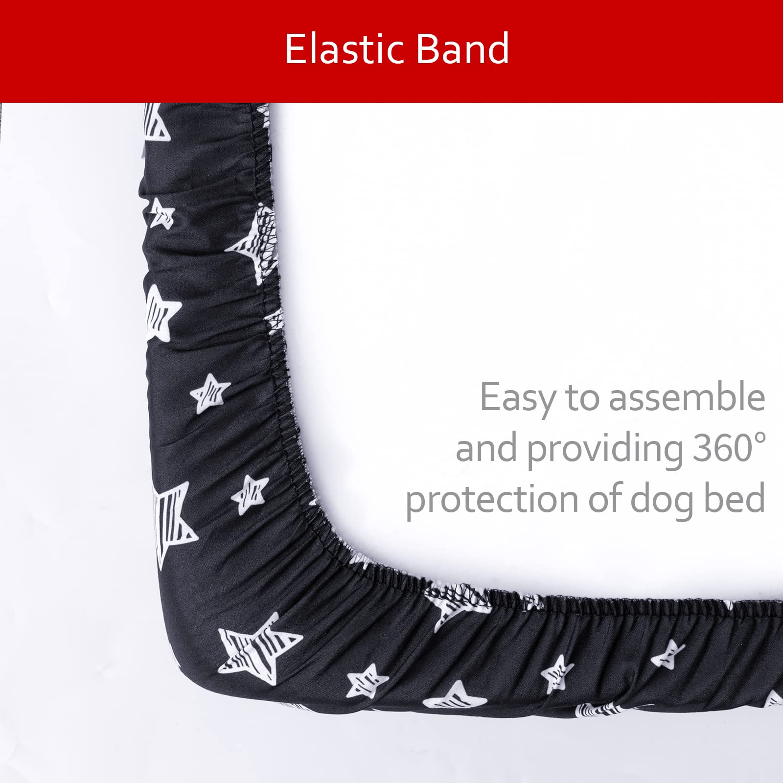Moonsea waterproof layer detail preventing liquids from reaching the bed.