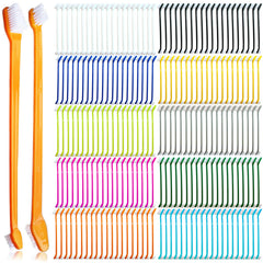 MoonyMars bulk toothbrushes in varied colors for color-coded brushing.