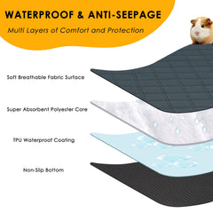 Mooydee liner with absorbent polyester layer locks in moisture efficiently.