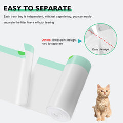 Mooydee drawstring closure liner for hands-free sealing after use.
