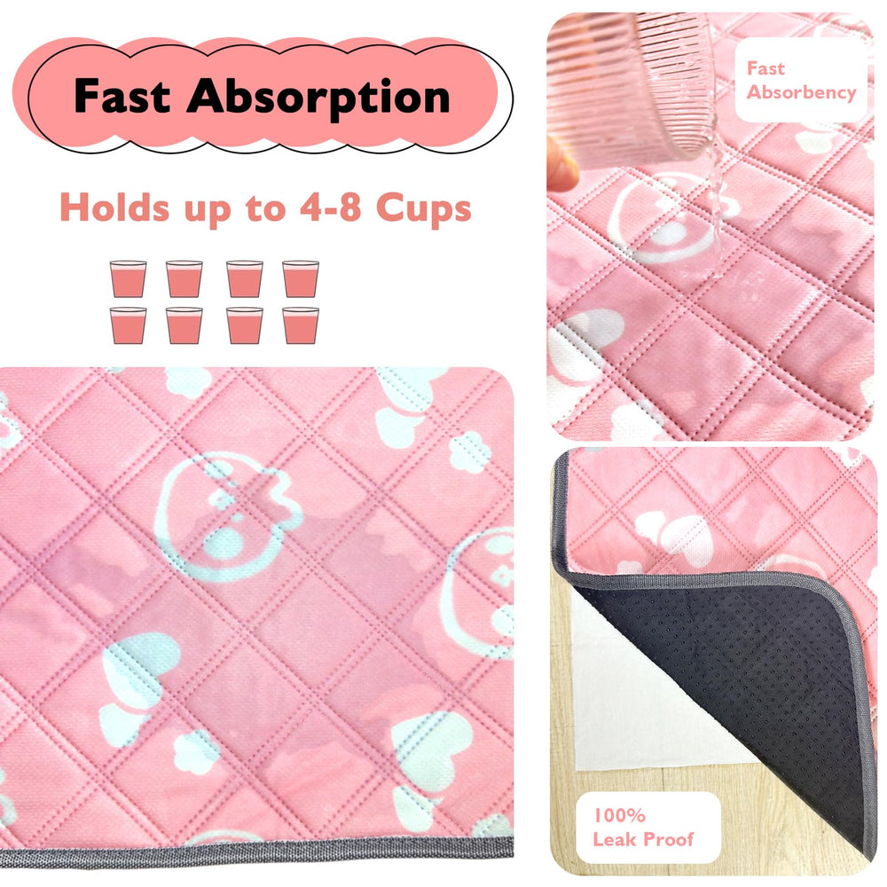 Mooydee guinea pig pads multi-use for small animals, floors, and cages.
