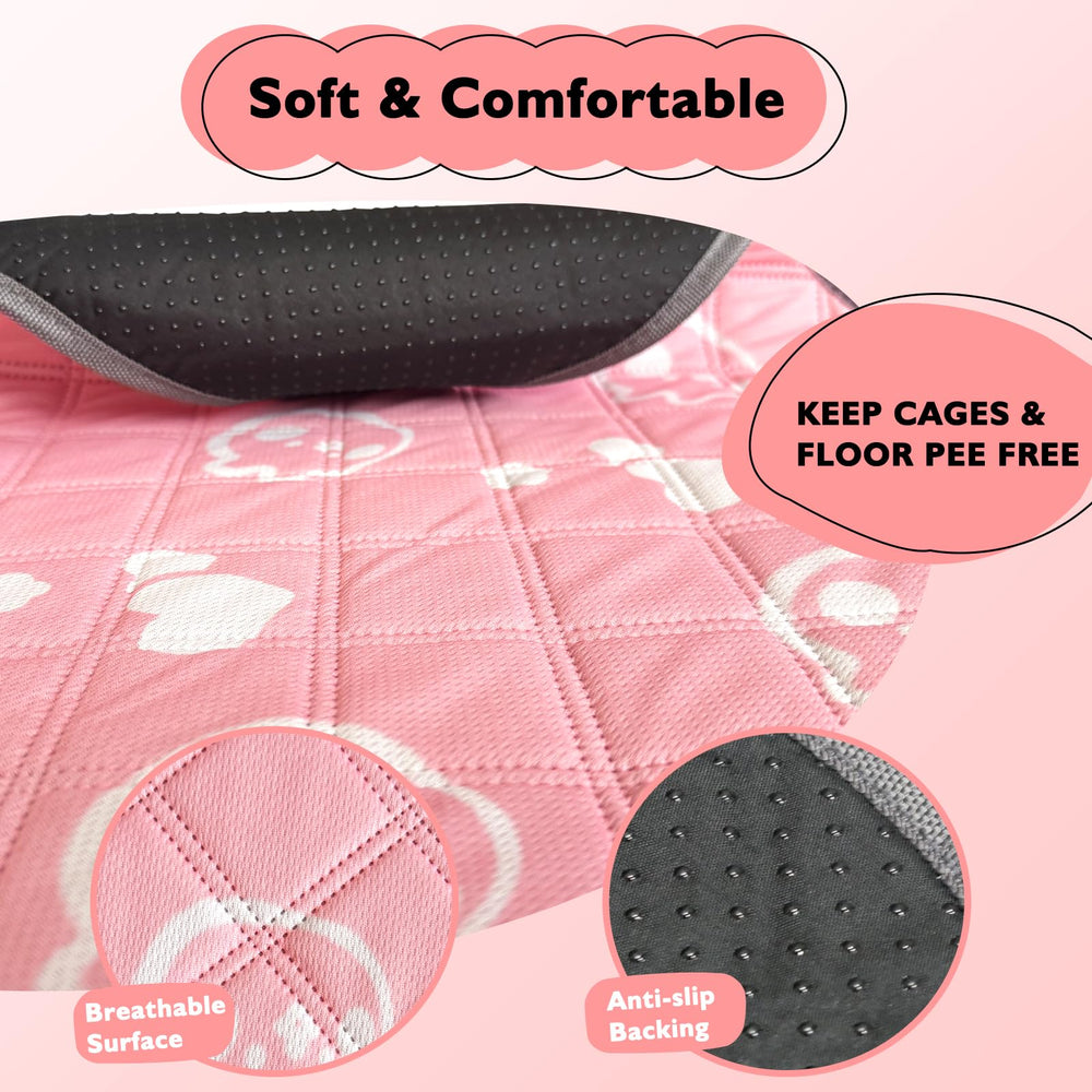 Soft mesh surface on Mooydee pad provides gentle comfort for pets.