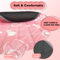 Soft mesh surface on Mooydee pad provides gentle comfort for pets.