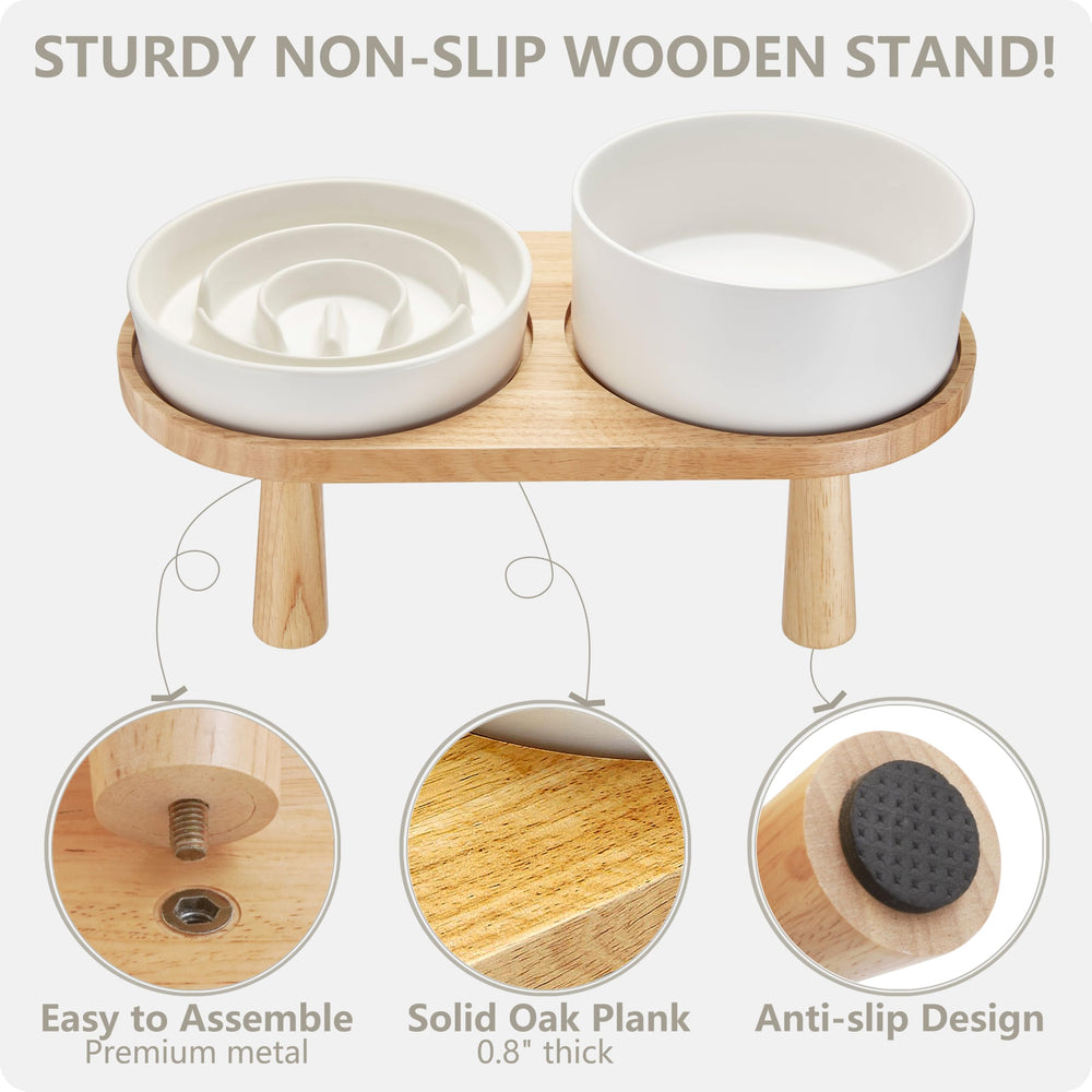 MOPANG bowls are removable and dishwasher safe for easy cleaning
